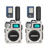 2PCS GLOBAL-PTT G6 POC Walkie Talkies, 2-Pack, 4G LTE, Long Range Up to 5000 Miles, 2-Way Radios (2PCS Silver with yearly SIM) view 1