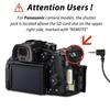 DYTDIEYINGTU RSS-P for DJI Ronin stabilizer Connected to GH Remote Shutter Cable Camera and Video Shutter Release Control Cable s5 s5m2x gh4 gh5 g85 g9 gh6 Connected to sc rs2 rs3/Mini/pro rs4/pro view 4