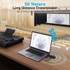 Lemorele Wireless HDMI Transmitter and Receiver Kit,Portable Wireless HDMI Extender,Plug&Play,2.4/5G 164ft Range 1080P HD,Up to 8 Transmitter,for Streaming Video&Audio to Monitor from Laptop/TV-Boxs view 3