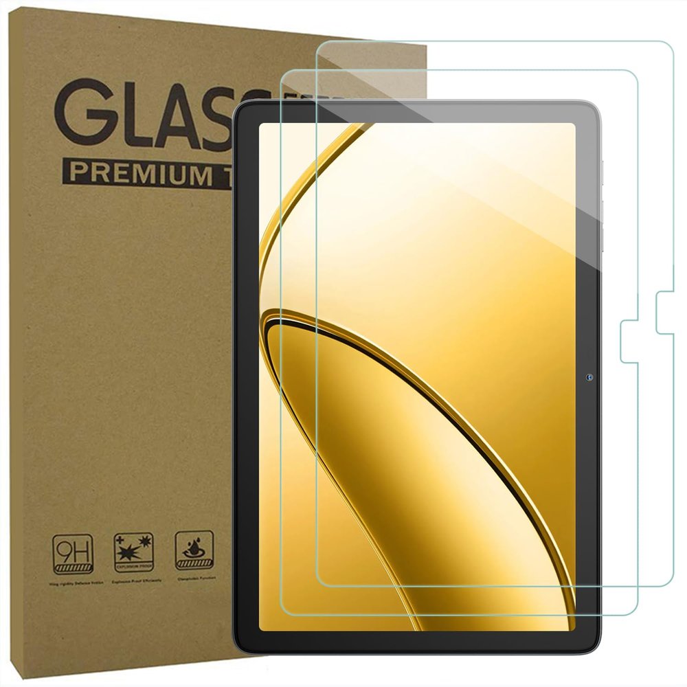 AKNICI 2-Pack Tempered Glass Screen Protector for Blackview Tab 60 WiFi/Blackview Tab 60 Pro Tablet 10.1 Inch, Ultra Clear Transparency Anti-Scratch 9H Hardness