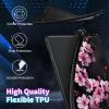 for iPad 10th Generation Case with Cherry Blossom Trees Pattern Style Design Slim Soft Lightweight TPU Rubber Shock Proof Protective Tablet Case Cover for iPad 10th Generation 10.9 inch 2022 view 2