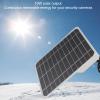10W Solar Panel for Outdoor Security Camera - Monocrystalline Silicon, 360 Degree Bracket, Efficient and Eco - Friendly Charging Solution for Home Security view 3