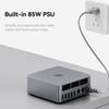 Beelink EQR6 Mini PC, AMD Ryzen 7 6800U(Up to 4.7GHz) 8C/16T, Mini Computer 24GB LPDDR5 RAM 500GB NVMe SSD, Micro Desktop PC 4K@60Hz Dual HDMI/BT5.2/WiFi 6 for Office/Home/Ai Copilot view 4