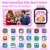 Kids Smart Watches Girls Age 3-12, Smart Watch for Kids with 32 Games HD Touch Screen Camera Video Alarm Music Audiobooks Pedometer Flashlight 12/24 hr Toys Birthday Gifts for Girls Ages 5 6 7 8 9 10 view 2