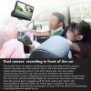 Car Dashboard Camera, 3 Lenses DVR with HDR Parking Monitor, Cam Recorder for Monitor with Sens view 3