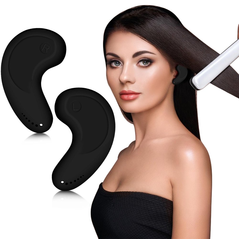 FERNIDA Ear Protectors pair Protects Ear from Dryer & Hair Dye & Heat Iron, High-Temp Resistance & Reusable Silicone Ear Covers for Salon Home