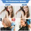FERNIDA Ear Protectors pair Protects Ear from Dryer & Hair Dye & Heat Iron, High-Temp Resistance & Reusable Silicone Ear Covers for Salon Home view 2