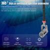 Barlus Underwater Video Camera Kit 2MP Waterproof Camera with 10'' IPC Display Portable PC Control System with 500GB SSD, 2m Telescopic Pole for Underwater inspections view 2
