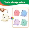 Color Changing Narwhal Silicone Lantern by LitezAll view 3