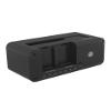 ICY BOX IB-2924MSCL-C31 USB 3.2 Gen 2 [3.1 Gen 1] Type-C Black Storage Drive Docking Station view 1