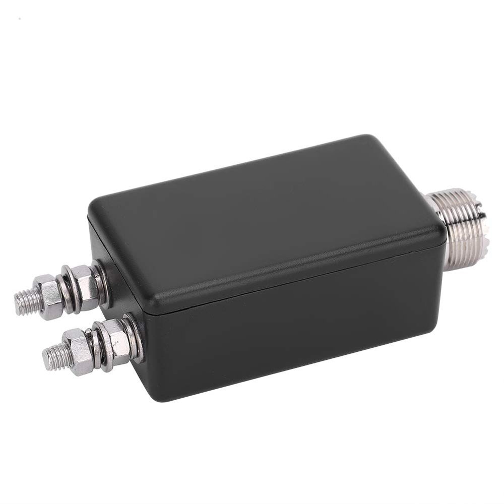 1:1 Mini Balun Suitable HF Shortwave Antenna for Outdoor QRP Station and Furniture, Hard Plastic Material, Long Service Life, Strong and, Great Workmanship, Strict Quality