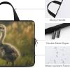 Laptop Carrying Case 15 Inch Little Duck in The Field Laptop Bag for Men Women Computer Bag Messenger Bag for Work view 3