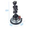 BGNing 4 inch Vacuum Suction Cup Powerful Heavy-Duty Strong Sucker with 1/4" 3/8" ARRI Holes Quick Release for Car Photography 20Kg 20Kg Carrying Capacity (Combo F) view 4