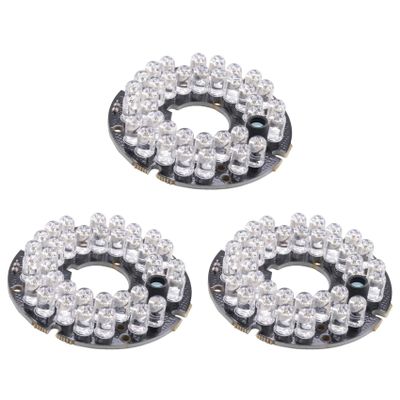 KTELLTY 3X Infrared IR 36 Led Illuminator Board Plate for CCTV CCD Security Camera