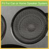 REPAIROCK Universal 3 Inch Speaker Grills Mesh for Audio Subwoofer 84x6.5mm Grille without Frame Black - Pack of 2 Auto Replacement Parts view 3