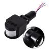 2-Piece Motion Sensor Switch for LED Floodlights, Outdoor Security Infrared PIR Detector with 180-Degree Detection Range, Wall-Mounted Light Activator for Home Safety and Replacement Use view 3