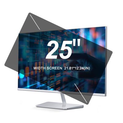 TYLGDSGS 25 Inches Privacy Screen Filter for Widescreen 16:9/10 Aspect Ratio Anti-Glare/Anti Blue Light/Anti Scratch Film. Anti Glare Film Protector Film for Data. Size is(554 * 311 mm)
