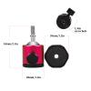 Gavigain Tripod Ball Head, Metal Ball Head Camera Tripod Head Universal 360 Rotating Hot Shoe Mount for Tripod, Monopod, DSLR, SLR, Camera (Red) view 4