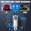 9-Inch Wireless Apple CarPlay & Android Auto, Portable Carplay Radio, 4K Dash Cam 1080P Backup Camera, Touchscreen with GPS Navigation, Bluetooth, Voice Control, Carplay Screen for All Cars view 3