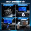 9-Inch Wireless Apple CarPlay & Android Auto, Portable Carplay Radio, 4K Dash Cam 1080P Backup Camera, Touchscreen with GPS Navigation, Bluetooth, Voice Control, Carplay Screen for All Cars view 4