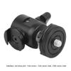 Mini Ball Head, Universal Tripod Ball Head Double Hot Shoe Base Multi Function Double Ball Dead Adapter for Tripod, Monopod, DSLR, Camcorder view 4