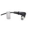 D-tap to Right Angle XLR 4 Pin Coiled Power Cable for DSLR Camcorder S-Ony F5 F55 SXS Camera R88 Monitor view 4
