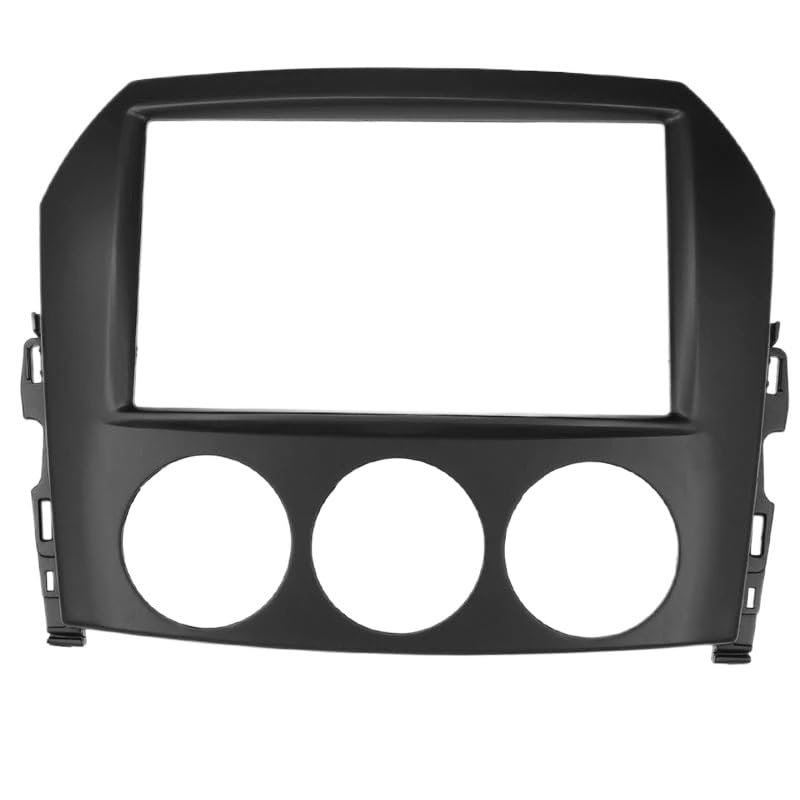 LHAOYDM Automotive Interior Multimedia Panel 2 Car Audio Frame Fit for Mazda MX-5 MX5 Miata 2005+ Kit Stereo Adapter CD Trim Panel DVD Kit Fashionable and Aesthetically Pleasing