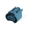 DLAHPJPT Automotive Electrical connectors 1 Set 2 Pin Female Plastic Housing Socket Car Headlight Fog Lamp Pl/*UG 9005 HB3 Auto Wire Connector for DJ7028WA-2.8-21(20 Sets) view 2