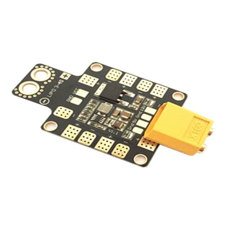 1PCS Pdb-xt60 Crossover Distributor Board Including XT60 Dual BEC 5v/2a 12v/0.5a Linear