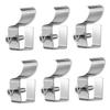 KOMBIUDA 12pcs Heavy Duty Vinyl Siding Hooks No Needed Wall Hangers for Outdoor Security Cameras Clips for Easy Installation for Seasonal Use view 1