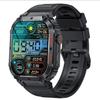 SGNICS Smart Watch for TCL 40 T Military Smart Watch for Men (Answer/Make Call), 1.85in HD Tactical Sports Rugged Smartwatch, Fitness Tracker Watch for Android/iOS Phones - Black view 1