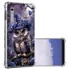 Tudguiloae for Boox Palma Clear Case (Cute Witch Owl) with Corner Bumpers - 6.13 inch Glitter E-Reader Clear Case Slim Lightweight Scratch-Proof Soft for Boox Palma Clear Cover for Women Girls view 1