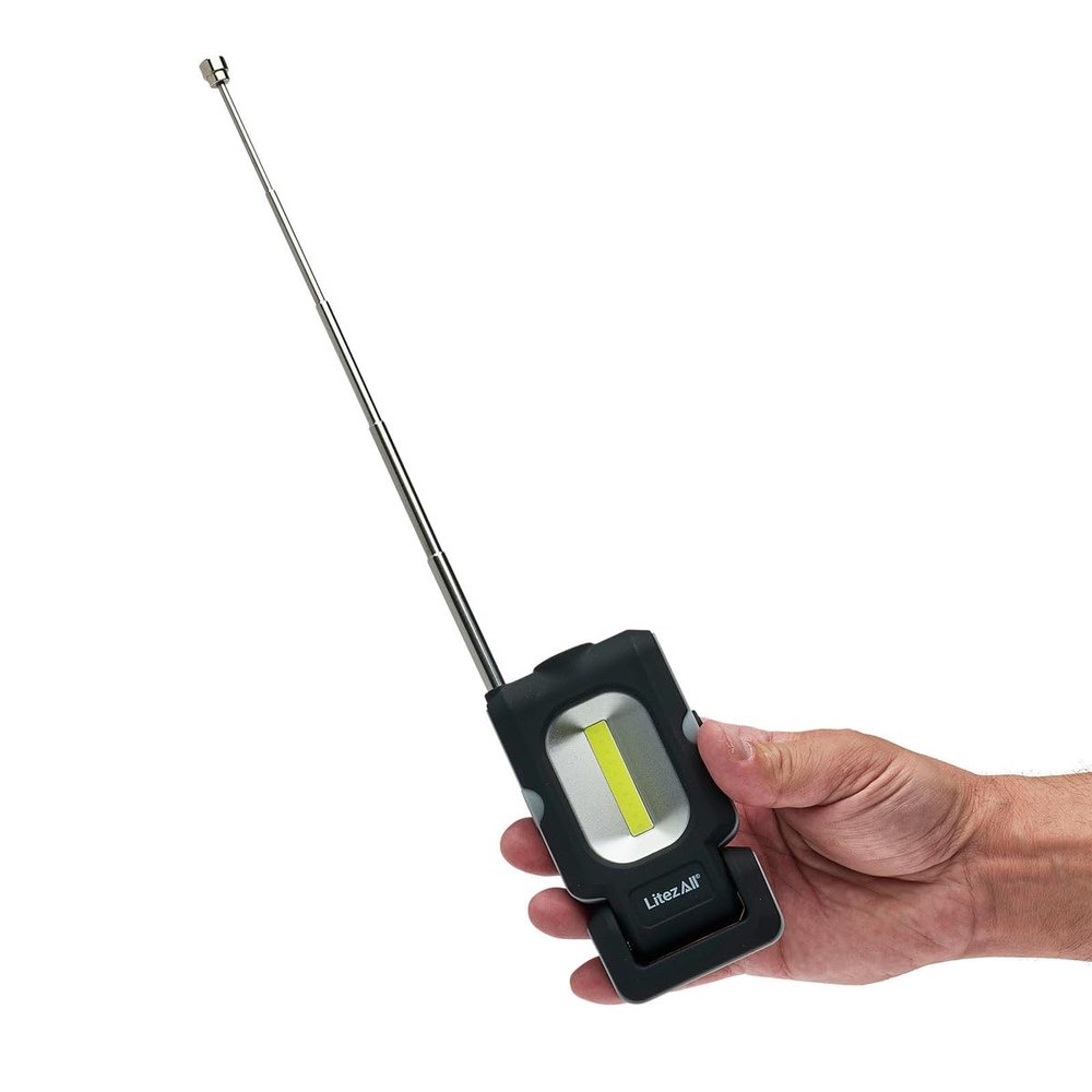LitezAll 25454 Pivot Work Light with Telescopic Magnet