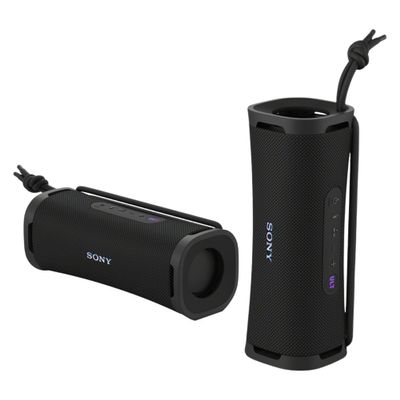 Sony ULT Field 1 Bluetooth Wireless Portable Speaker with Echo Canceling Technology (Black, 2-Pack) Bundle (2 Items)