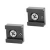 OSALADI 4pcs Cold Shoe Mount Adapter Flash Bracket for Camera Accessories Quick Release Stand for Led Lights Monitors and Microphones Black view 3
