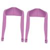 BESPORTBLE 2pcs Sun Protection Shawl Sleeves for Men Women Ice Arm Sleeves Uv Protection Breathable and Absorbent view 1
