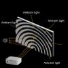 ALR Screen for UST Projector, 92 inch Fresnel ALR Fixed Frame Projector Screen Wall Mount 16:9 8K/4K 3D, Rejects 85% Ambient Light and 0.39 inch Ultra-Narrow Bezel for Movies and Games view 2