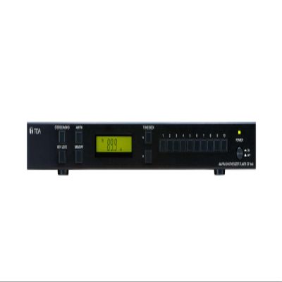 TOA Electronics DT-940-CU AM/FM Tuner; Automatic Station Storage to Memory Using Auto-Scan Mode; Frequency Synthesized Digital Tuning with Multi-Function Digital Display; 120 V AC, 60 Hz