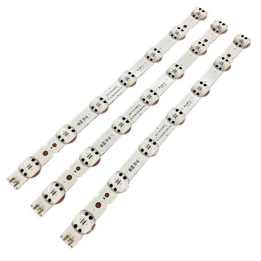 AKOUFAL 3pcs/Set LED Backlight Fit for TV 43UM4390PLC 43UM74006LB 43UM7450PLA 43UM7390PLC 43UM7400PLB 43UM7300PSA SSC.Y19.43UM73(15pcs for 5 TV)