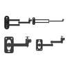 LHXEQJAM Wall Mount Bracket Arm Bracket Aluminum Metal Suitable for 1/4 Inch Screw Hole Adjustable Dual Axis Bracket(35cm) view 3
