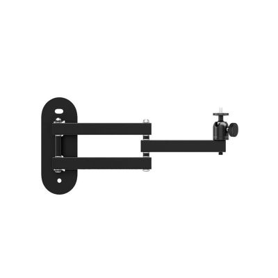 LHXEQJAM 1pcs Wall Mount Projector Bracket Arm Aluminum Alloy 180-360 Adjustable Need Perforation(C 40CM)