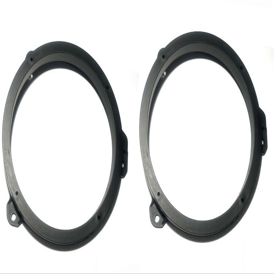 2X 6.5 Front Door Car Stereo Speaker Install Mount Bracket Plates -Made for Subaru: 2016 2017 2018 2019 2020 2021 WRX and WRX Sti