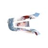 MC MOTOPARTS ACG Anime White Girl Cute Decal Protection Cover Sticker Compatible with Cardo Packtalk Edge Neo view 1