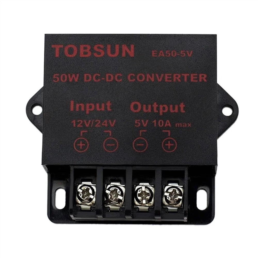 12V 24V to 5V 3A 5A 10A 15A 15W 25W 50W 75W DC DC Converter Power Supply Voltage Regulator Step Down Module(to 5V 10A 50W)