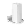 Wall Mount Holder Stand for Home Mesh WiFi System,Router Hanging Storage Bracket Small Wall Shelf for Tenda Nova Linksys Velop TP-Link D-Link for Google Nest WiFi Router (Black) view 4