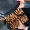 15 Inch Portable Laptop Case Wild Animal Cheetah Leopard Print, Tablet Briefcase Carrying Bag with Handle, Water Resistant Travel Carrying Case for Women Men view 4