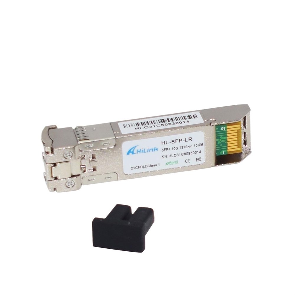 WVCLTVJA 10G Ethernet Duplex Fiber STM-64 10GBASE-LR 10G SFP 1310nm 10KM Optical Modules(5 pcs)