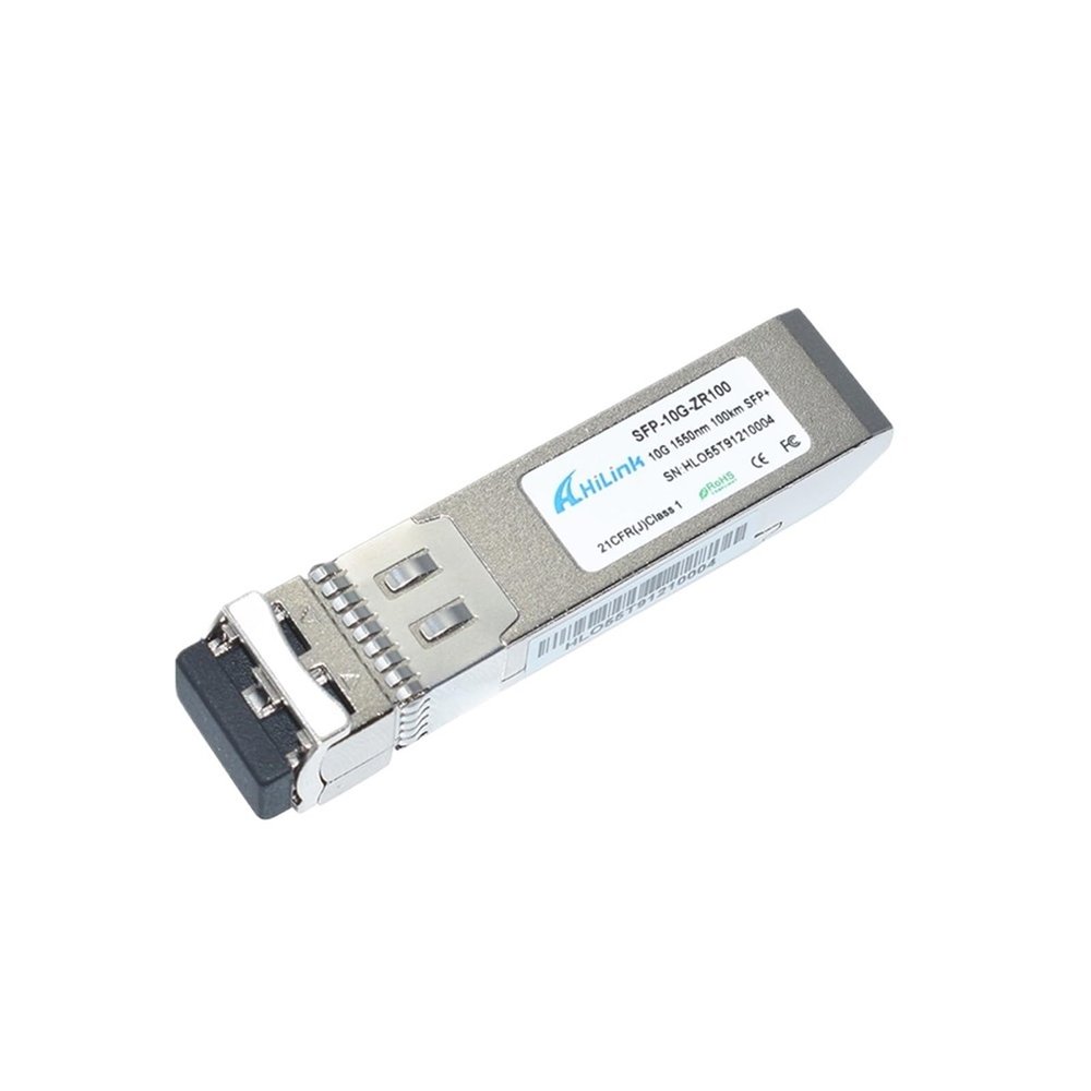 WVCLTVJA Mini GBIC SFP+ 10G 1550nm ZR 120km/100km/80km Dual Fiber LC Connector(100KM)