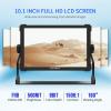 FEELWORLD T10 10.1-Inch Camera Field Monitor with Touchscreen, Supports 4K HDMI 60Hz, 3D LUT, 1920x1080 Resolution, HDR, Waveform, NP-F970 External Installation, Aluminum Alloy Shell. view 2
