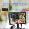 FEELWORLD T10 10.1-Inch Camera Field Monitor with Touchscreen, Supports 4K HDMI 60Hz, 3D LUT, 1920x1080 Resolution, HDR, Waveform, NP-F970 External Installation, Aluminum Alloy Shell. view 4